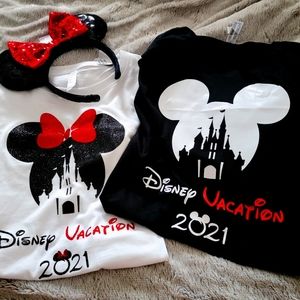 Disney Vacation Shirts 2021 His and Hers